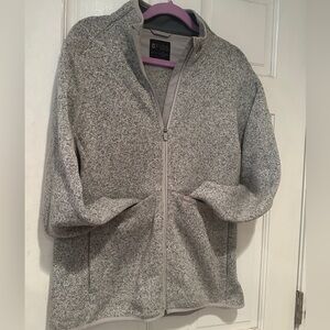 Figs on-shift sweater knit jacket, EUC